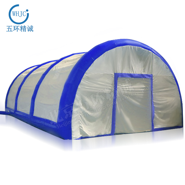 whjc025 蓝白相间充气帐篷